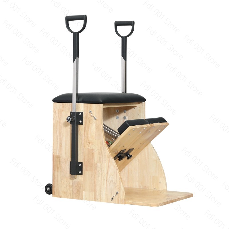 Pilates And Yoga Studio - เก้าอี้พิลาทิสแบบมีฐานรองรับ (Wunda Chair) สำหรับสตูดิโอโยคะ