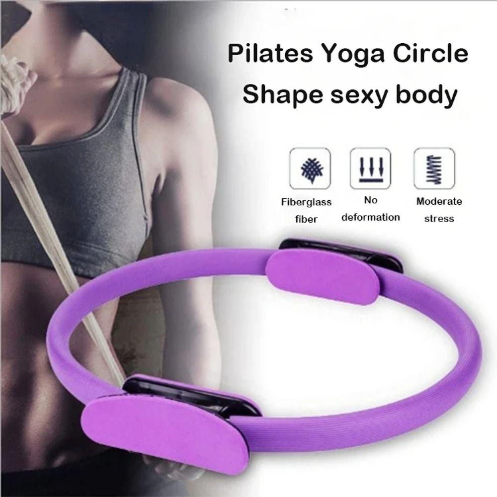 Pilates Yoga Ring Exercises - วงแหวนโยคะพิลาทิสอเนกประสงค์ วงแหวนออกกำลังกายเพิ่มแรงต้าน วงแหวนโยคะฟิตเนส วงแหวนฝึกกล้ามเนื้ออุ้งเชิงกราน