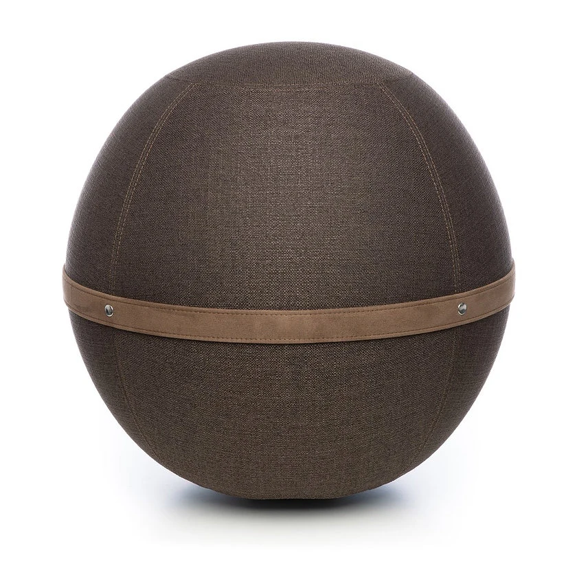 Pilates Yoga Ball Exercises - ลูกบอลออกกำลังกายพิลาทิสสำหรับใช้ที่บ้าน ช่วยฝึกสมดุลและความมั่นคง ป้องกันการแตก ใช้สำหรับนั่งทำงานในออฟฟิศ พร้อมปลอกผ้าคลุมสำหรับโยคะ