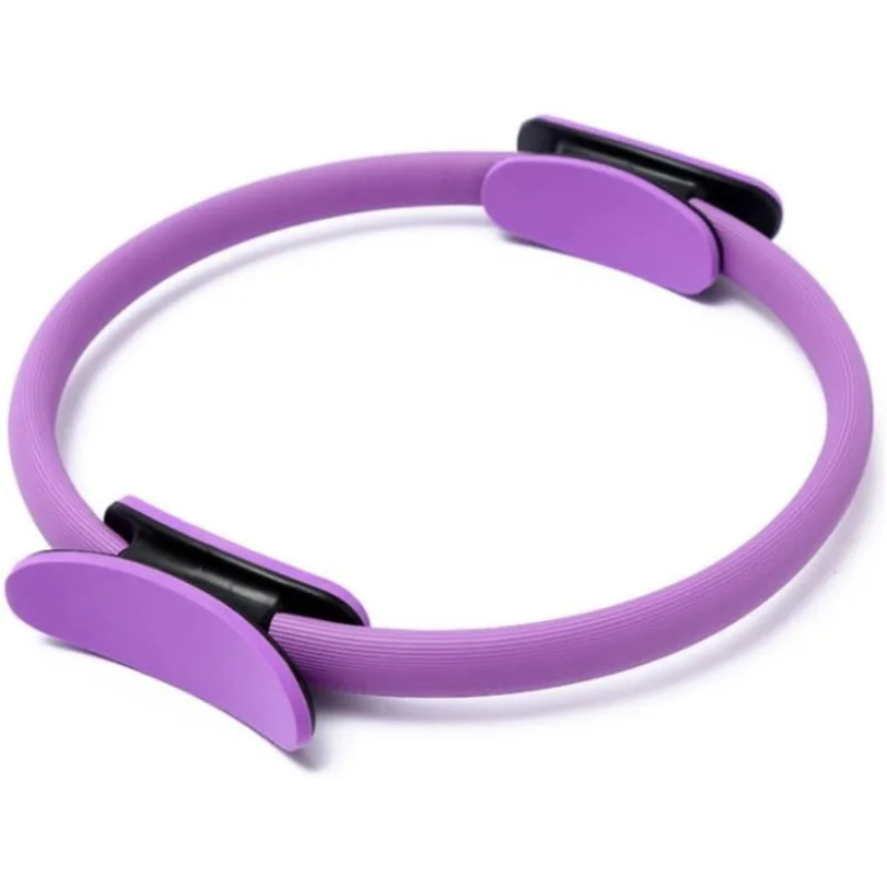 Pilates Yoga Ring Exercises - วงโยคะพิลาทิส วงออกกำลังกายแบบวงกลมที่ทนทานและไม่ลื่น วงออกกำลังกายแบบวงกลมมหัศจรรย์พร้อมที่จับคู่สำหรับการฝึกกล้ามเนื้อต้นขาและกระดูกเชิงกราน
