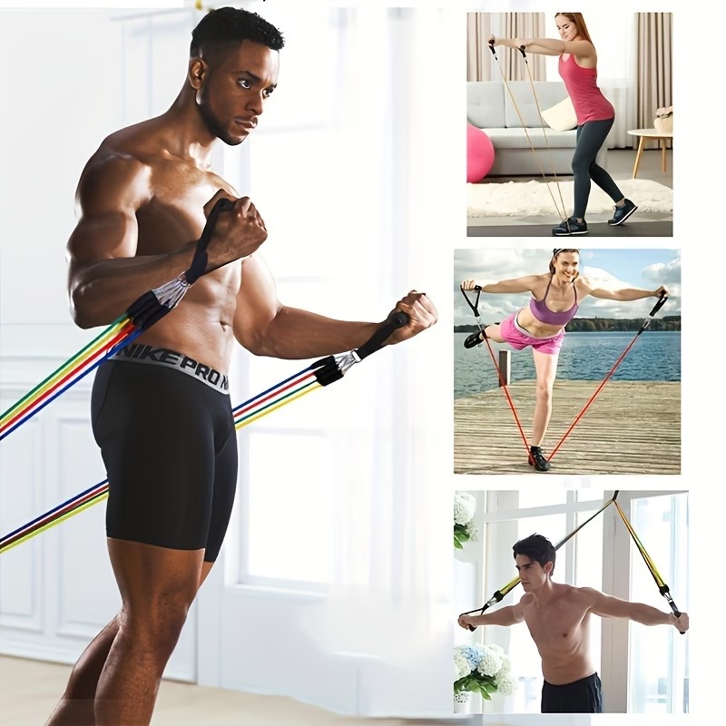 ชุดยางยืดออกกำลังกายพร้อมอุปกร - Pilates Yoga Reformer บทวิจารณ์และราคา