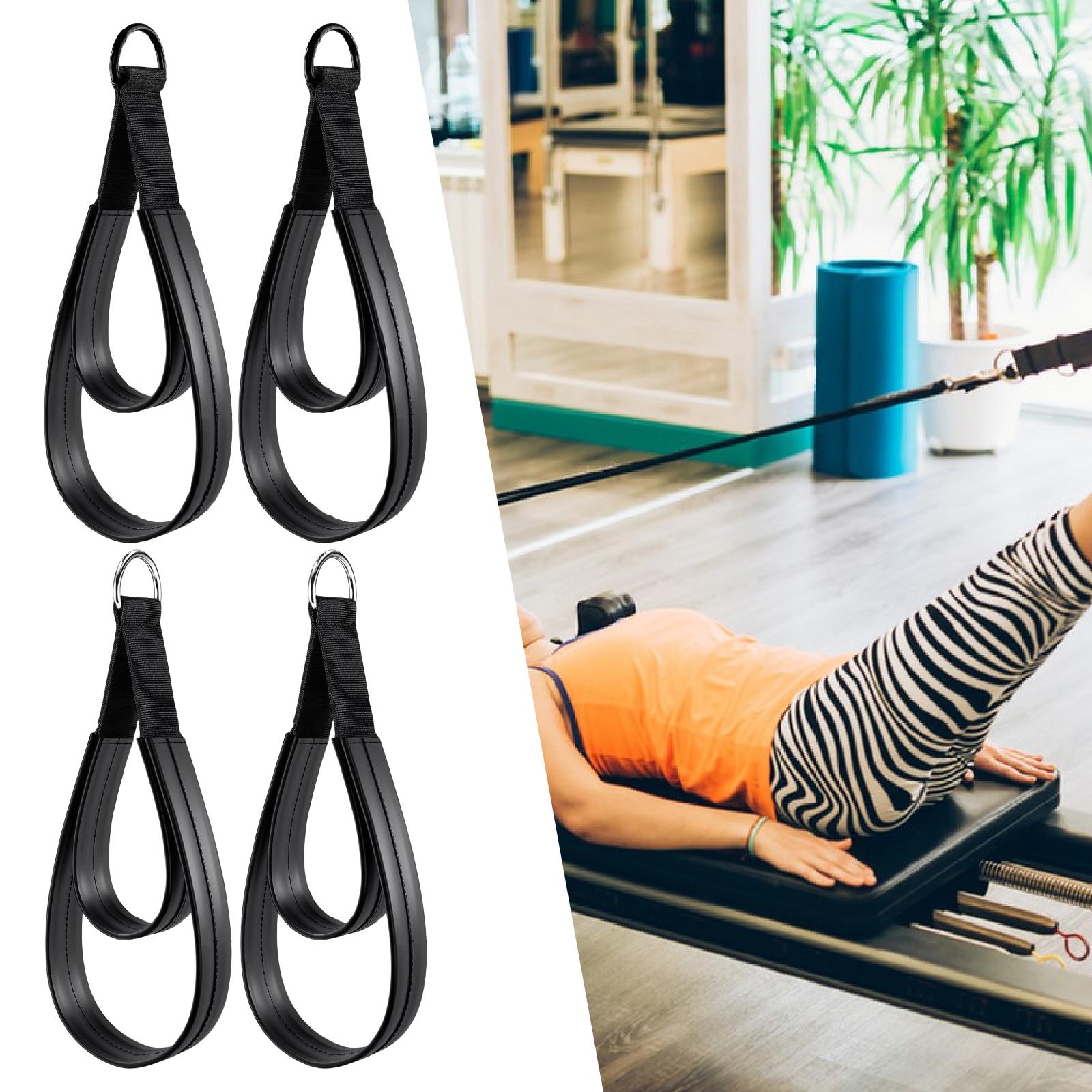 สายรัด D-Ring 2 ชิ้น พร้อมหูจั - Pilates Yoga Ring Exercises บทวิจารณ์และราคา