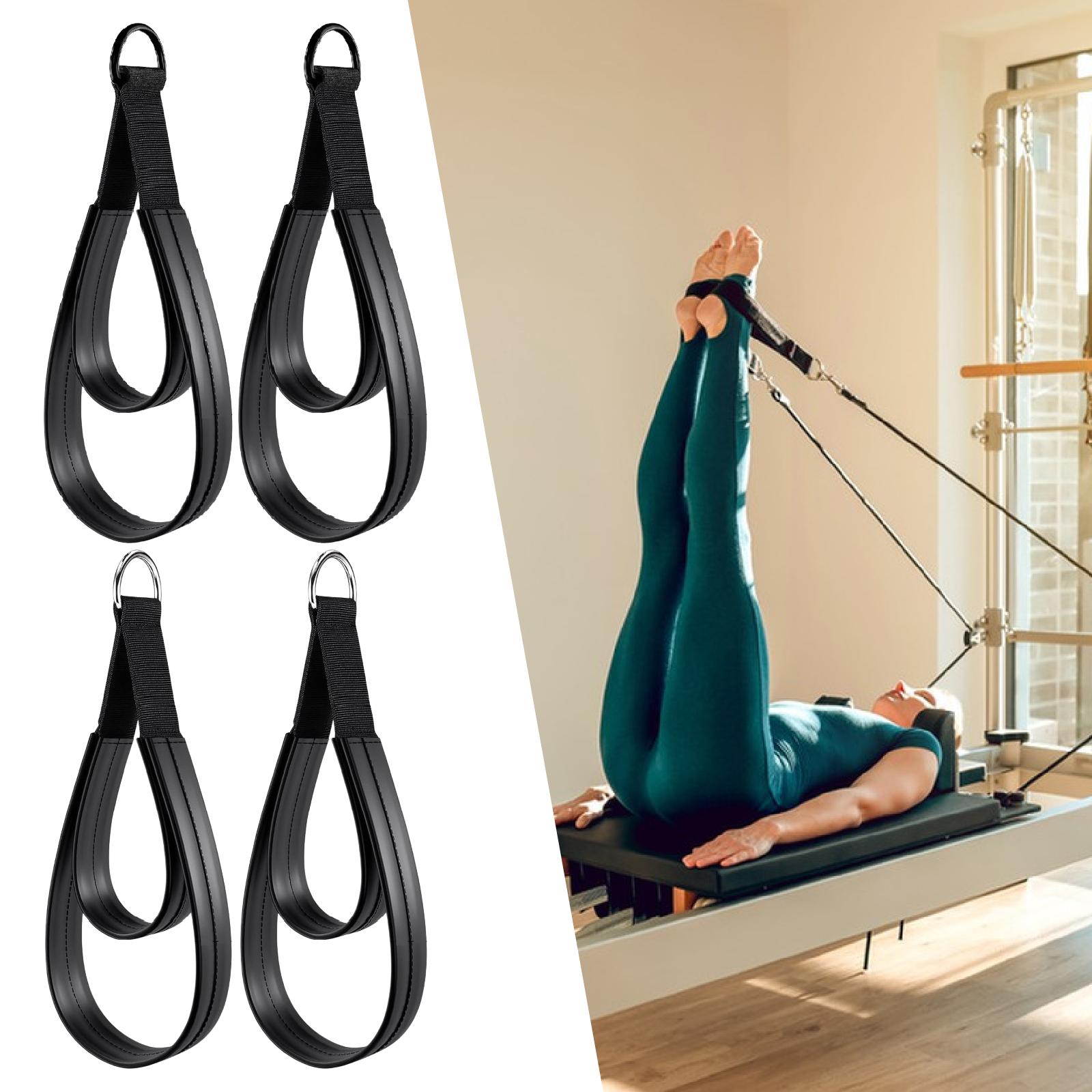 สายรัด D-Ring 2 ชิ้น พร้อมหูจั - Pilates Yoga Ring Exercises บทวิจารณ์และราคา