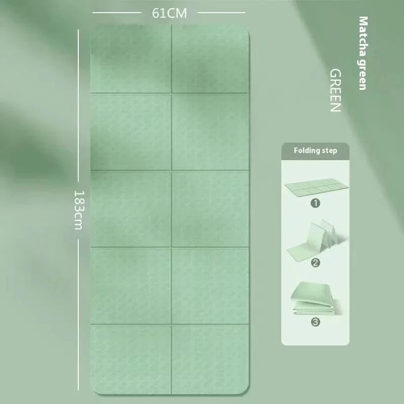 เสื่อโยคะพับได้แบบพกพา ขนาด 18 - Pilates Yoga Mat Thickness บทวิจารณ์และราคา