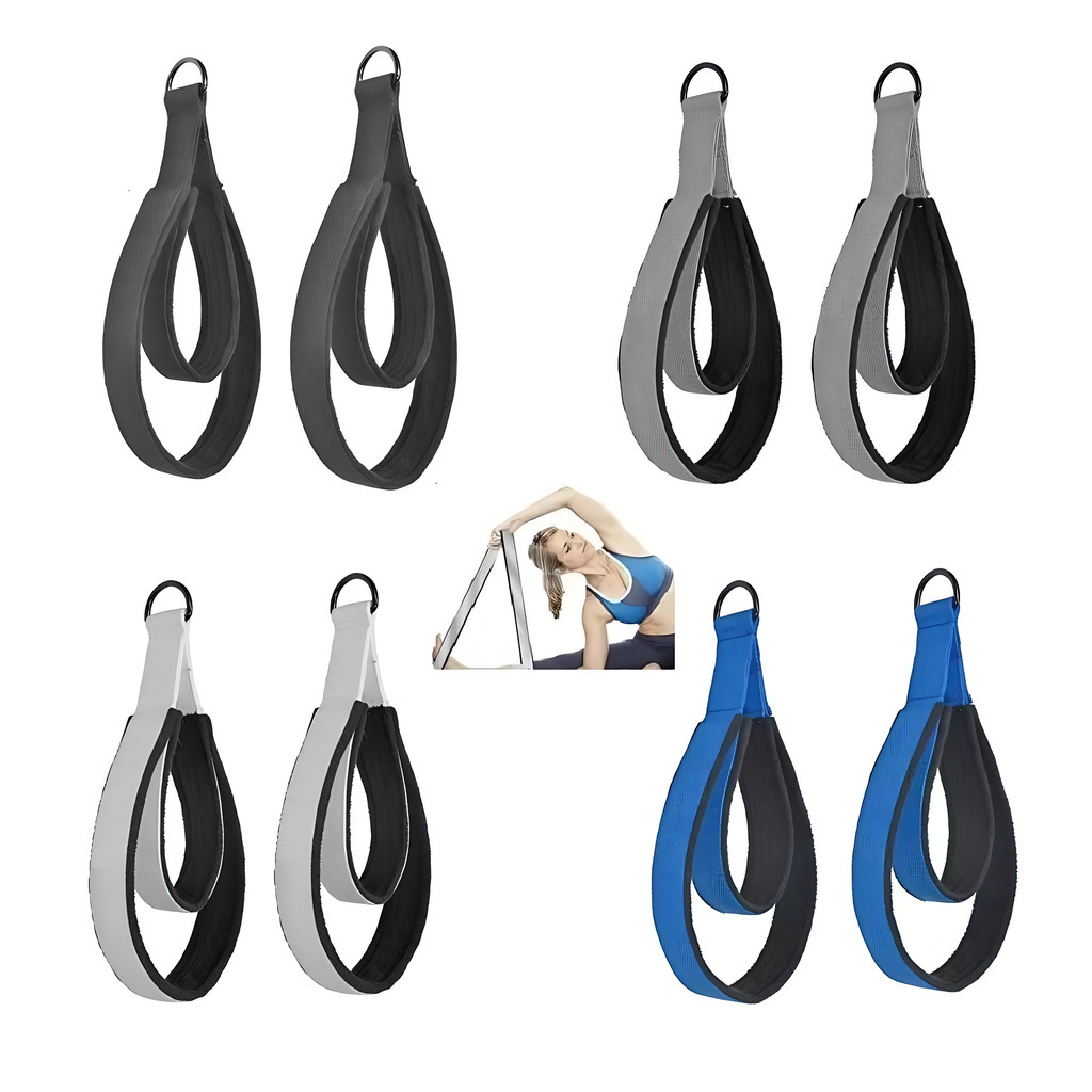 สายรัดข้อเท้าแบบวงแหวนคู่สำหรั - Pilates Yoga Ring Exercises บทวิจารณ์และราคา