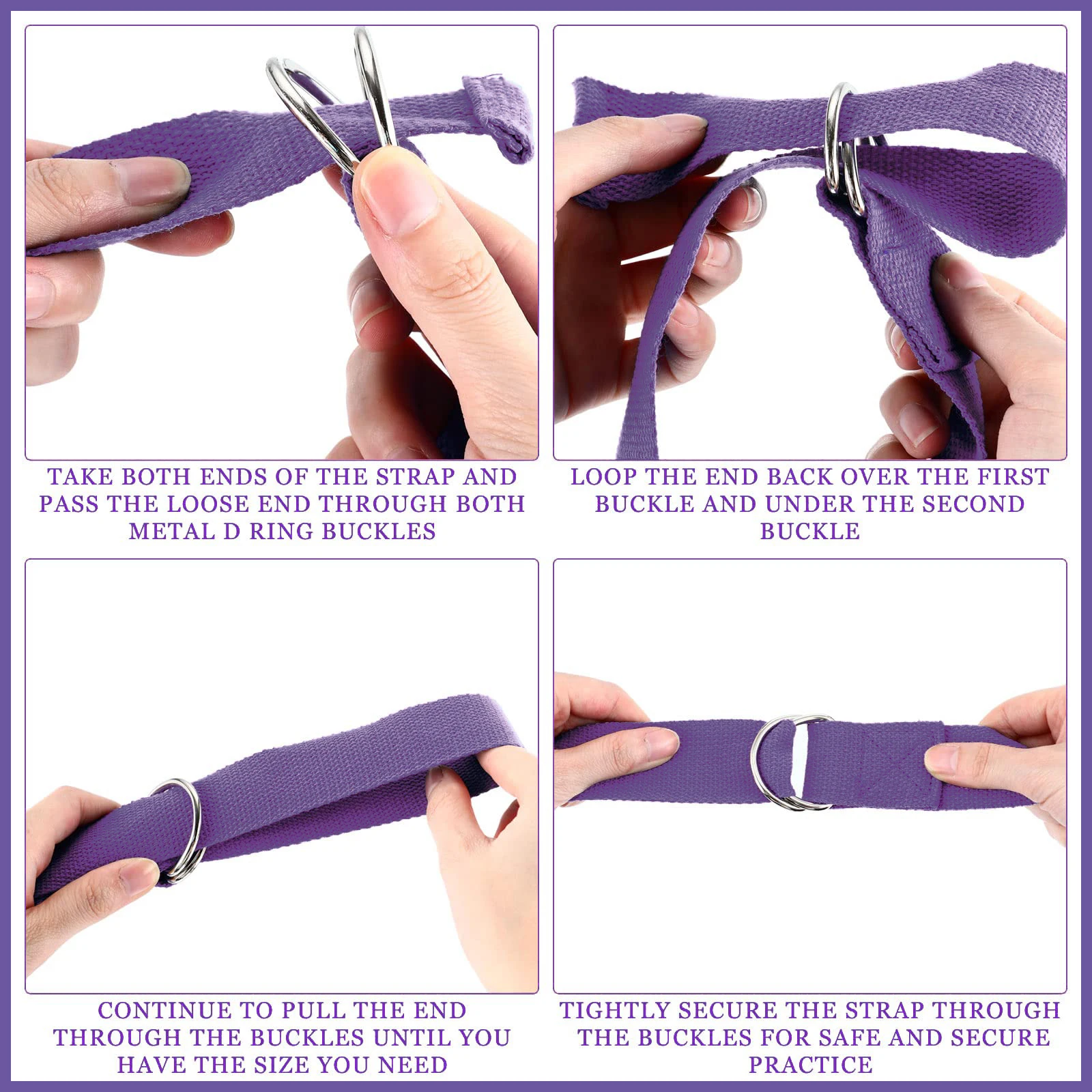 183*3.8 ซม.สายโยคะผ้าฝ้ายออกกํ - Pilates Yoga Ring Exercises บทวิจารณ์และราคา