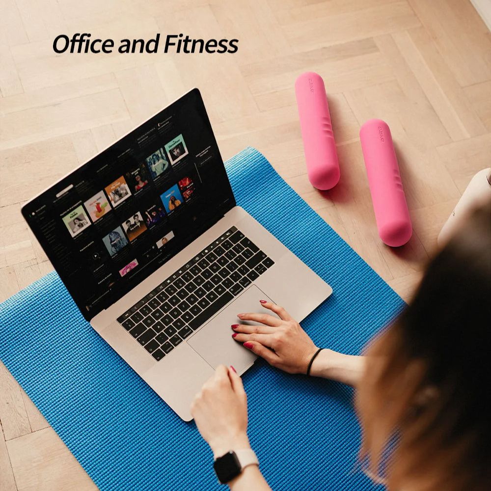 ดัมเบล บาร์ยกน้ำหนัก ซิลิโคนกั - Pilates Yoga Barre บทวิจารณ์และราคา
