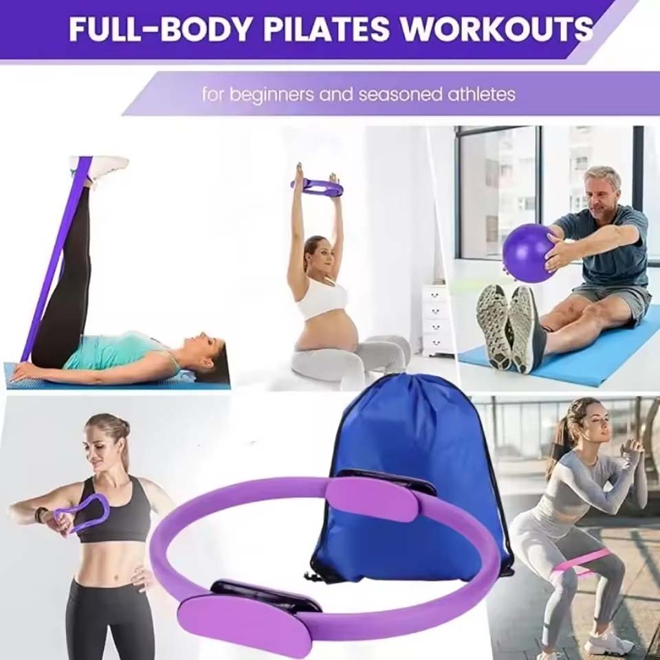 13 ชิ้น/เซ็ต ชุดวงกลมโยคะ ชุดบ - Pilates Yoga For Weight Loss บทวิจารณ์และราคา