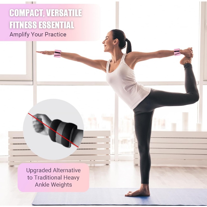 น้ำหนักข้อมือและข้อเท้าสำหรับผ - Pilates Yoga Ring Exercises บทวิจารณ์และราคา