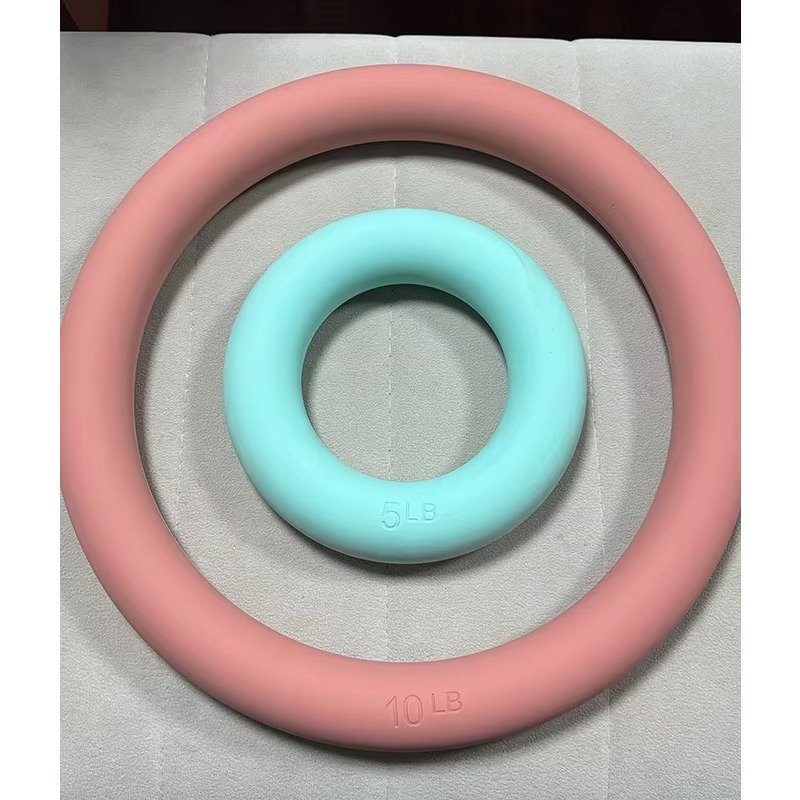วงแหวนเหล็กวงกลม อุปกรณ์เสริมส - Pilates Yoga Ring Exercises บทวิจารณ์และราคา