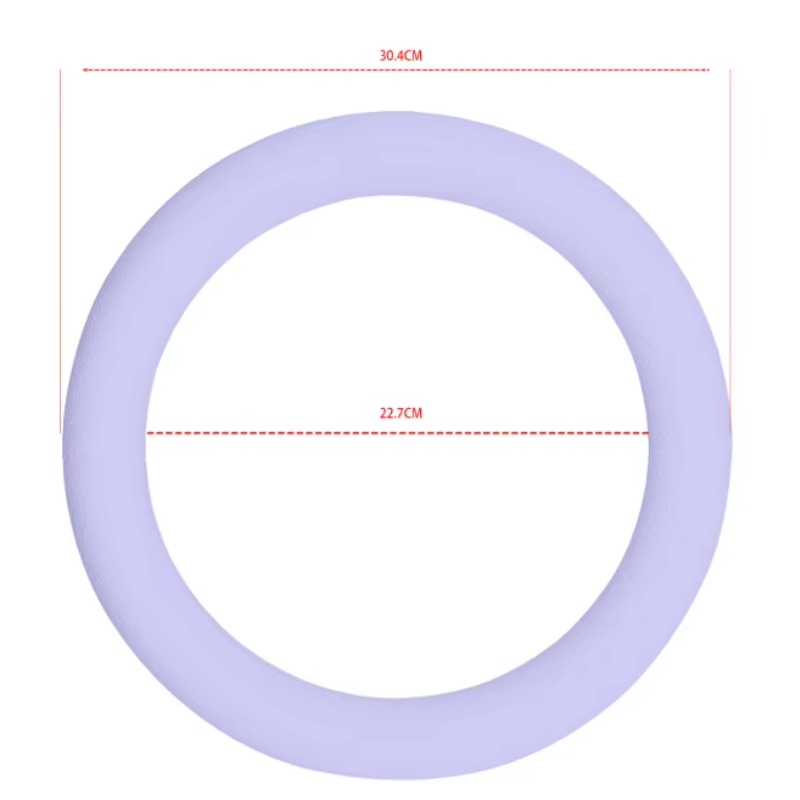 วงแหวนเหล็กวงกลม อุปกรณ์เสริมส - Pilates Yoga Ring Exercises บทวิจารณ์และราคา
