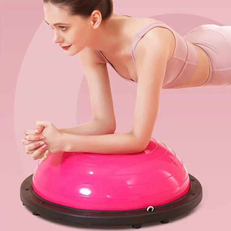 ลูกบอลทรงครึ่งวงกลมกันระเบิดสำ - Pilates Yoga For Weight Loss บทวิจารณ์และราคา
