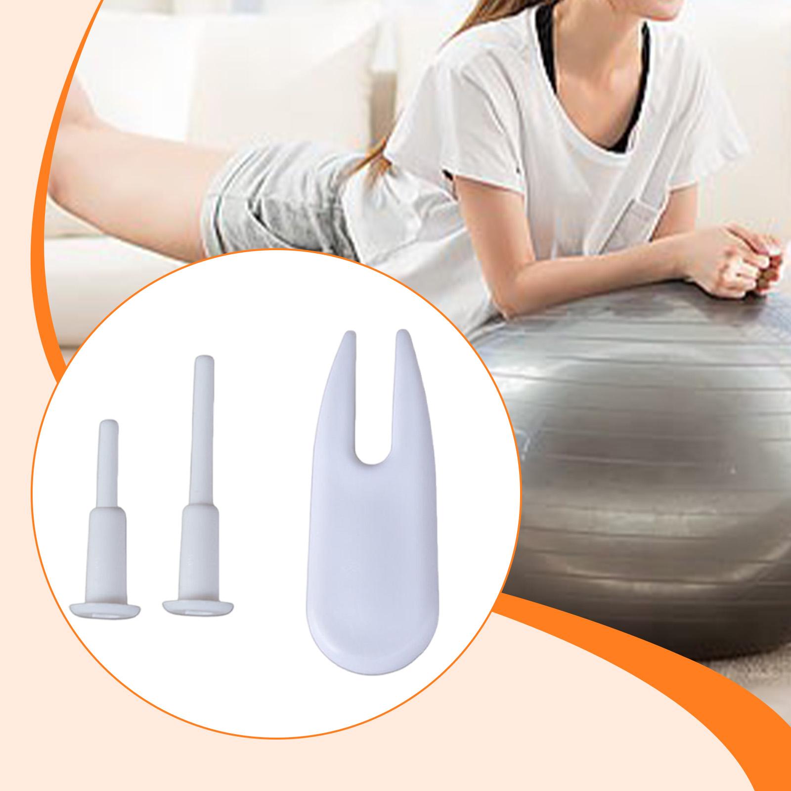 จุกปิดลูกบอลออกกำลังกาย 2 ชิ้น - Pilates Yoga Ball Exercises บทวิจารณ์และราคา