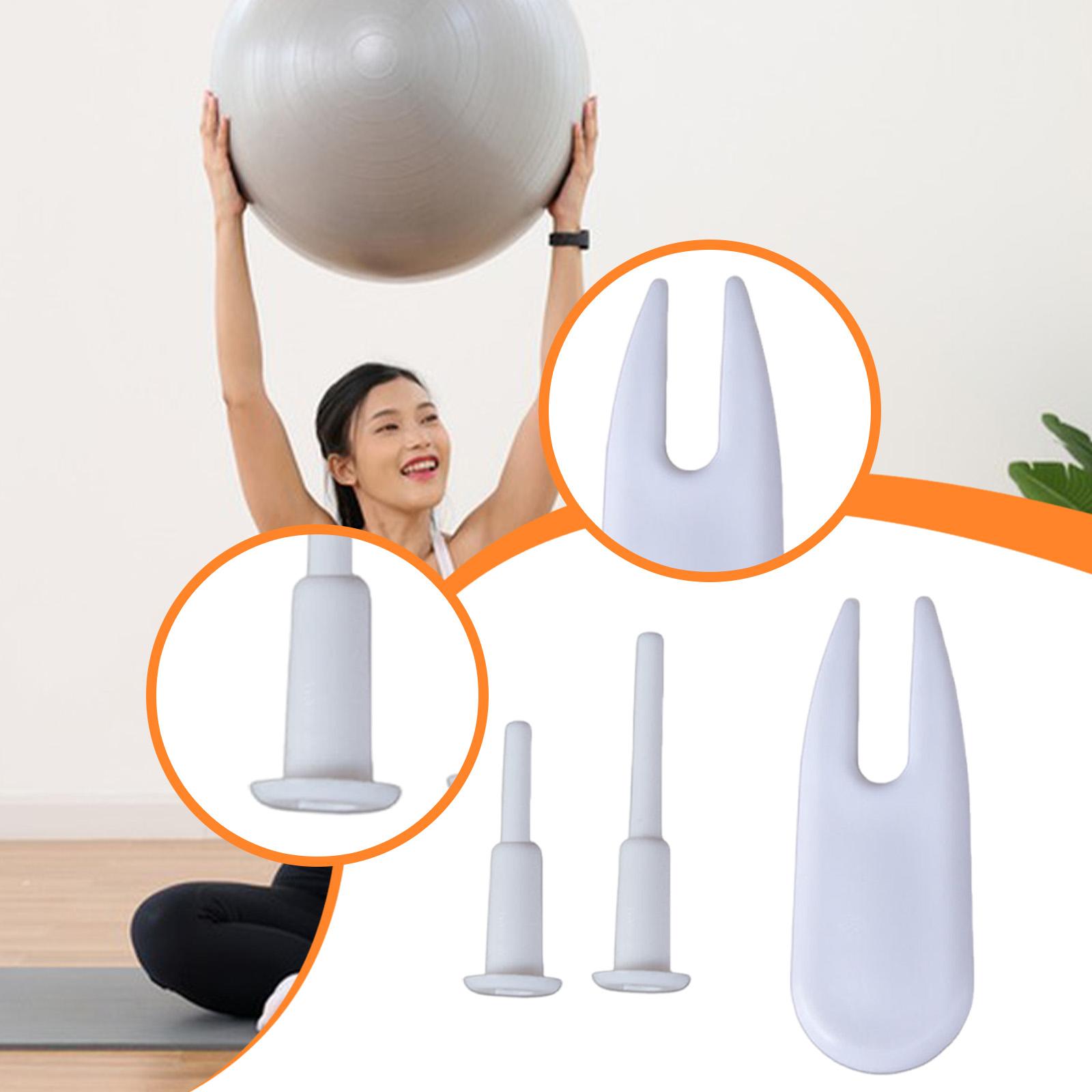 จุกปิดลูกบอลออกกำลังกาย 2 ชิ้น - Pilates Yoga Ball Exercises บทวิจารณ์และราคา
