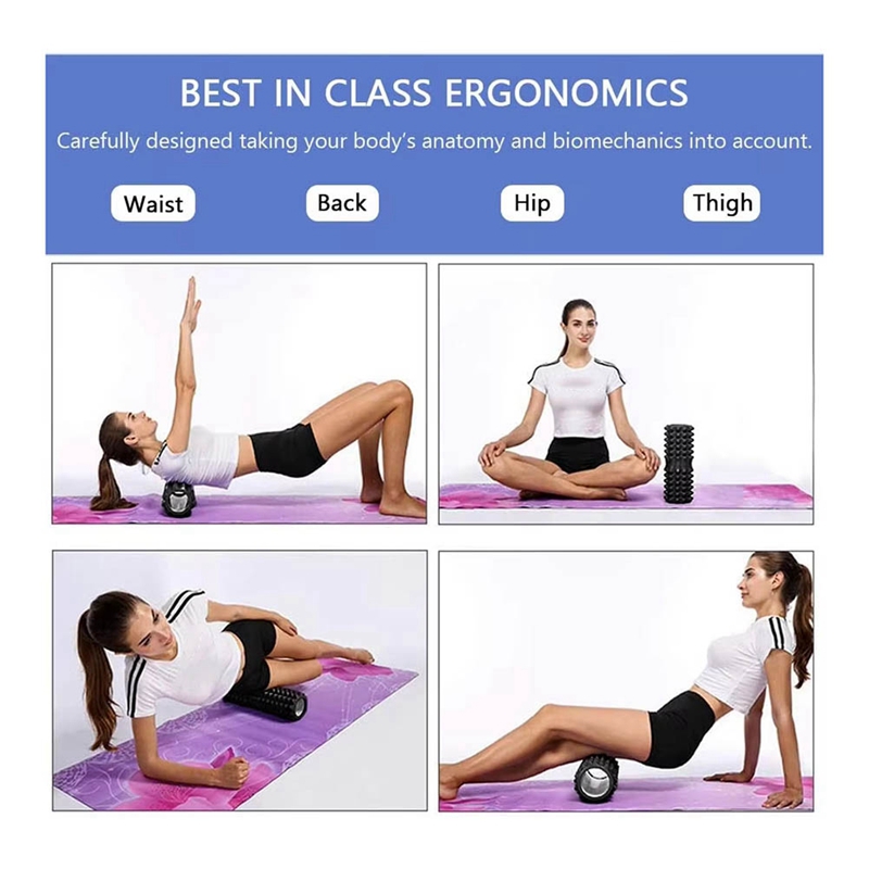 ชุดลูกกลิ้งโฟมโยคะ 5 in 1 สำหร - Pilates Yoga Ball Exercises บทวิจารณ์และราคา