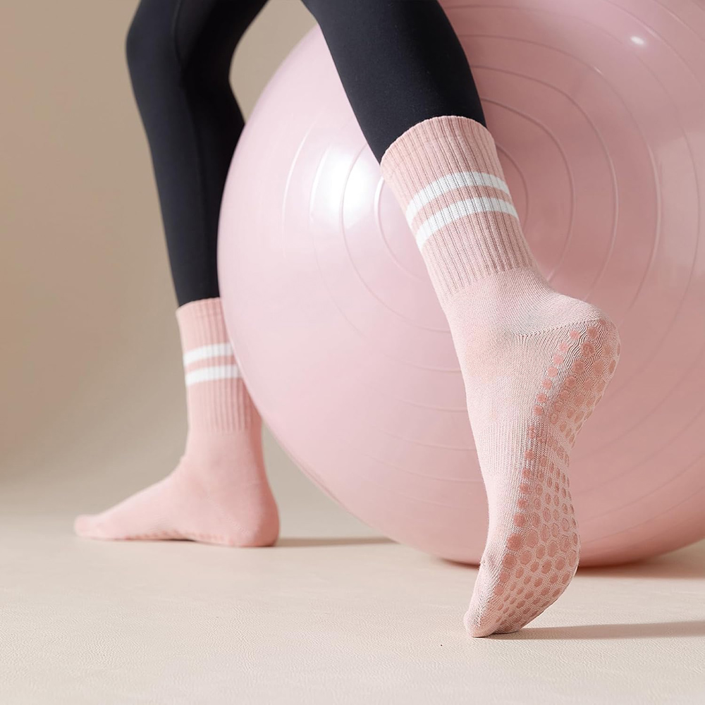 ถุงเท้าโยคะพิลาทิสพร้อมด้ามจับ - Pilates Yoga Barre บทวิจารณ์และราคา