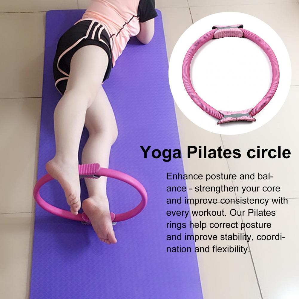 ยืดหยุ่นแหวนพิลาทิส Non-SLIP G - Pilates Yoga Ring Exercises บทวิจารณ์และราคา