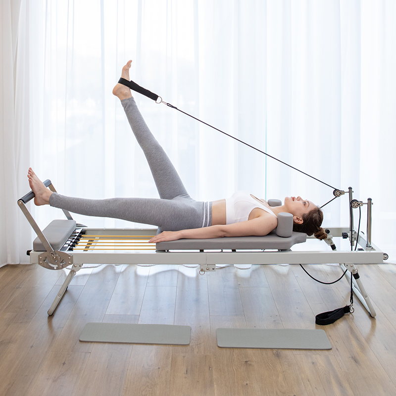 เครื่องพิลาทิสแบบพับได้ขนาดใหญ - Pilates Yoga For Weight Loss บทวิจารณ์และราคา