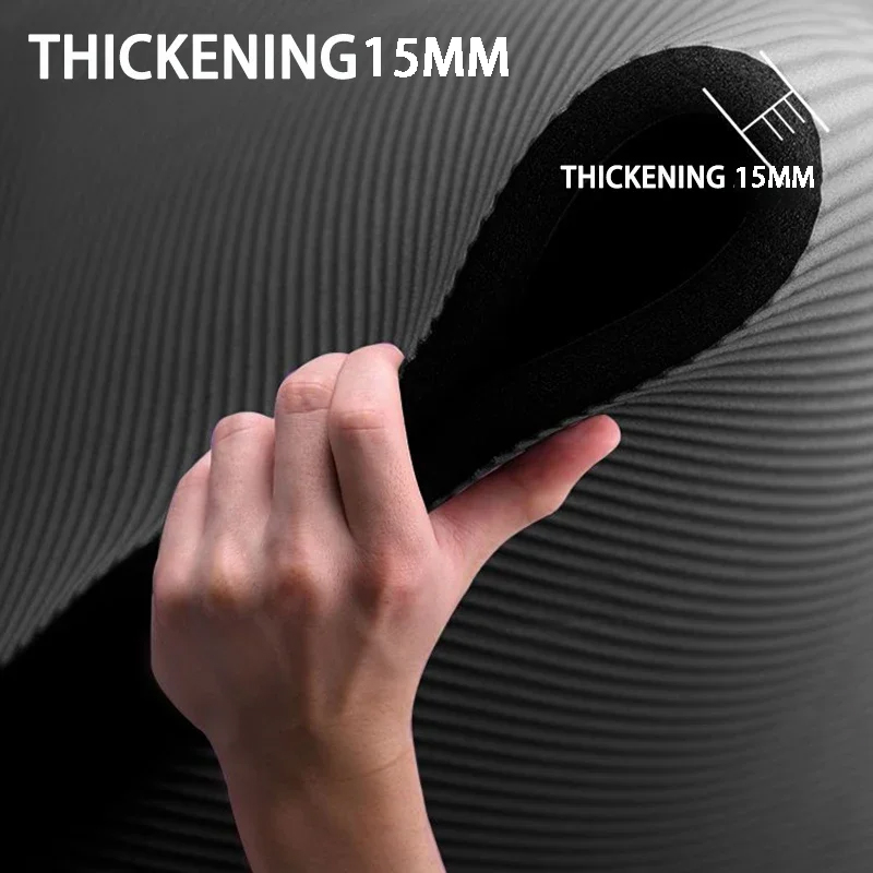 เสื่อโยคะหนา15มม. กันลื่นสำหรั - Pilates Yoga Mat Thickness บทวิจารณ์และราคา
